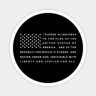 Pledge of Allegiance Magnet